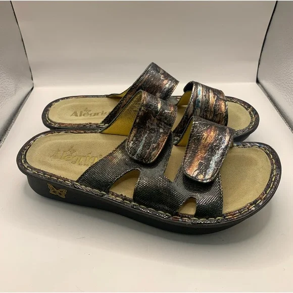 Alegria Camille Earthen size 39 sandals slip on 8.5US - Picture 4 of 11